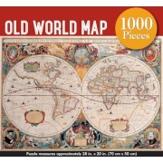 Old World Map pussel 1000 bitar